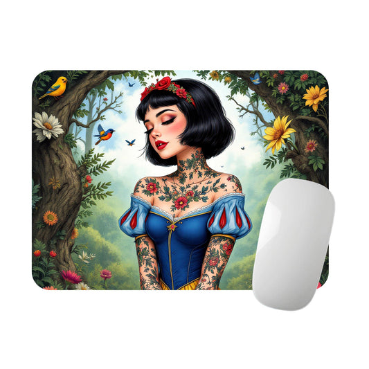 Blanche Neige - Tapis de souris | Tatouage Tapis de souris Disney Shop | Anylem Beauty 