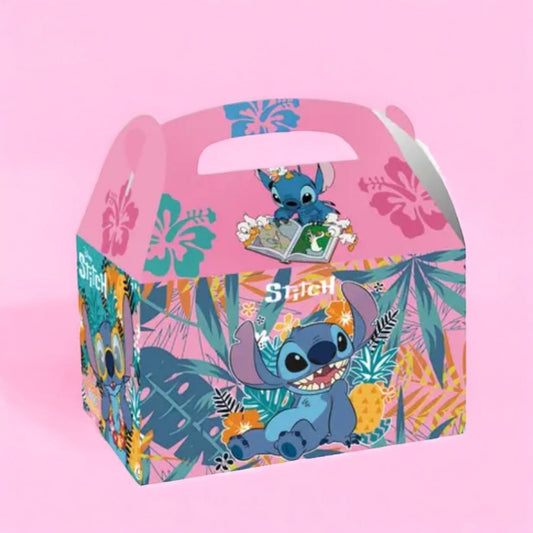 Boîte Cadeaux | « Happy Mel » Sac Cadeaux Disney Shop | Anylem Beauty Stitch - Rose 