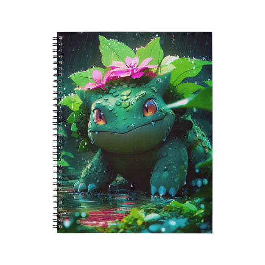 Bulbizarre - Carnet spirale A5 | Rosé Carnets et bloc-notes Disney Shop | Anylem Beauty 