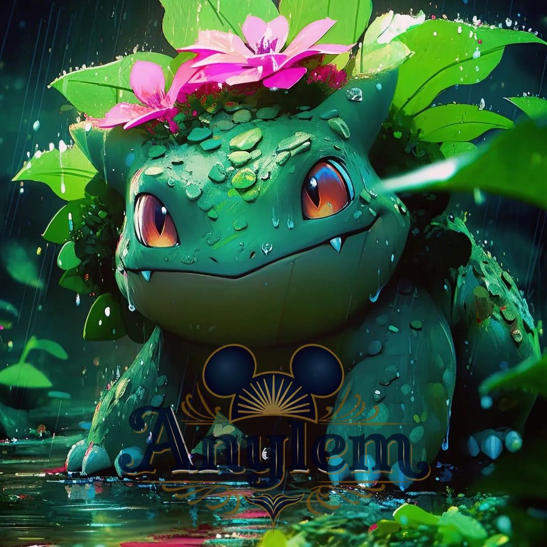 Bulbizarre - Personnalisation | Darkness Personnalisation Disney Shop | Anylem Beauty 