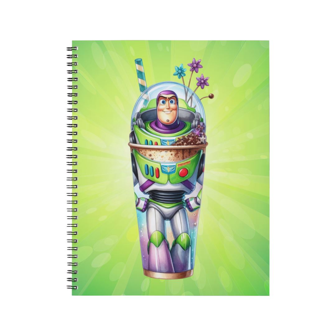 Buzz l’éclair - Carnet spirale A5 | Milkshake Carnets et bloc-notes Disney Shop | Anylem Beauty 