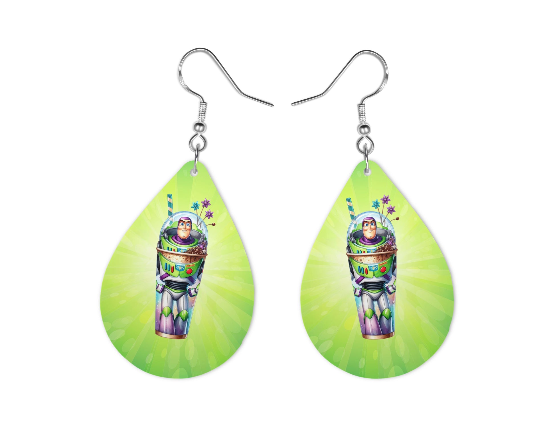 Buzz l'éclair - Personnalisation | Milkshake Personnalisation Disney Shop | Anylem Beauty Boucle d’oreilles 