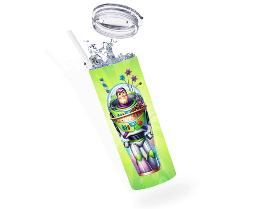 Buzz l’éclair - Thermos en acier inoxydable 600ml | Milkshake Thermos inoxydable Disney Shop | Anylem Beauty 