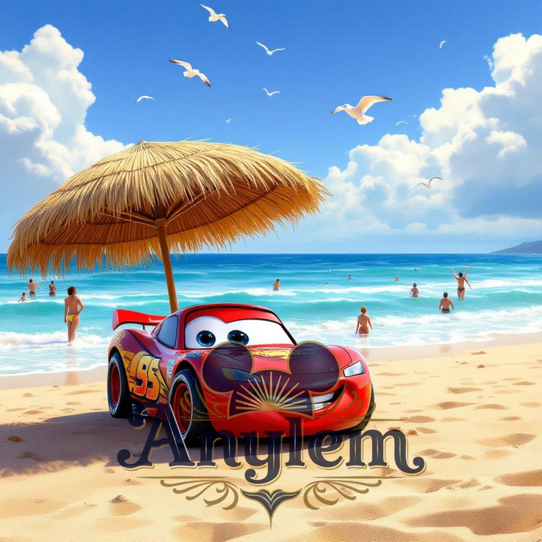 Cars - Personnalisation | Plage Personnalisation Disney Shop | Anylem Beauty 