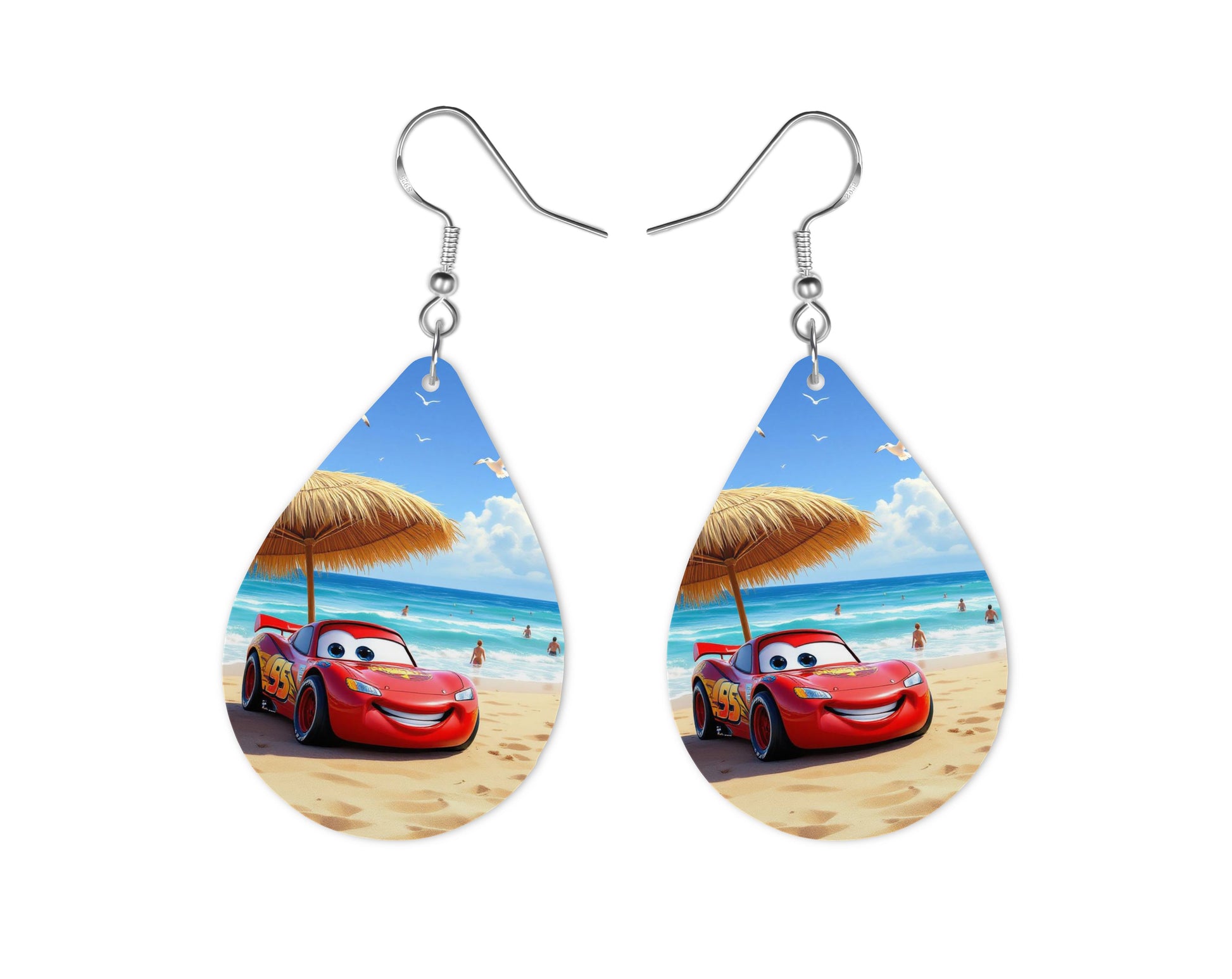 Cars - Personnalisation | Plage Personnalisation Disney Shop | Anylem Beauty Boucle d’oreilles 
