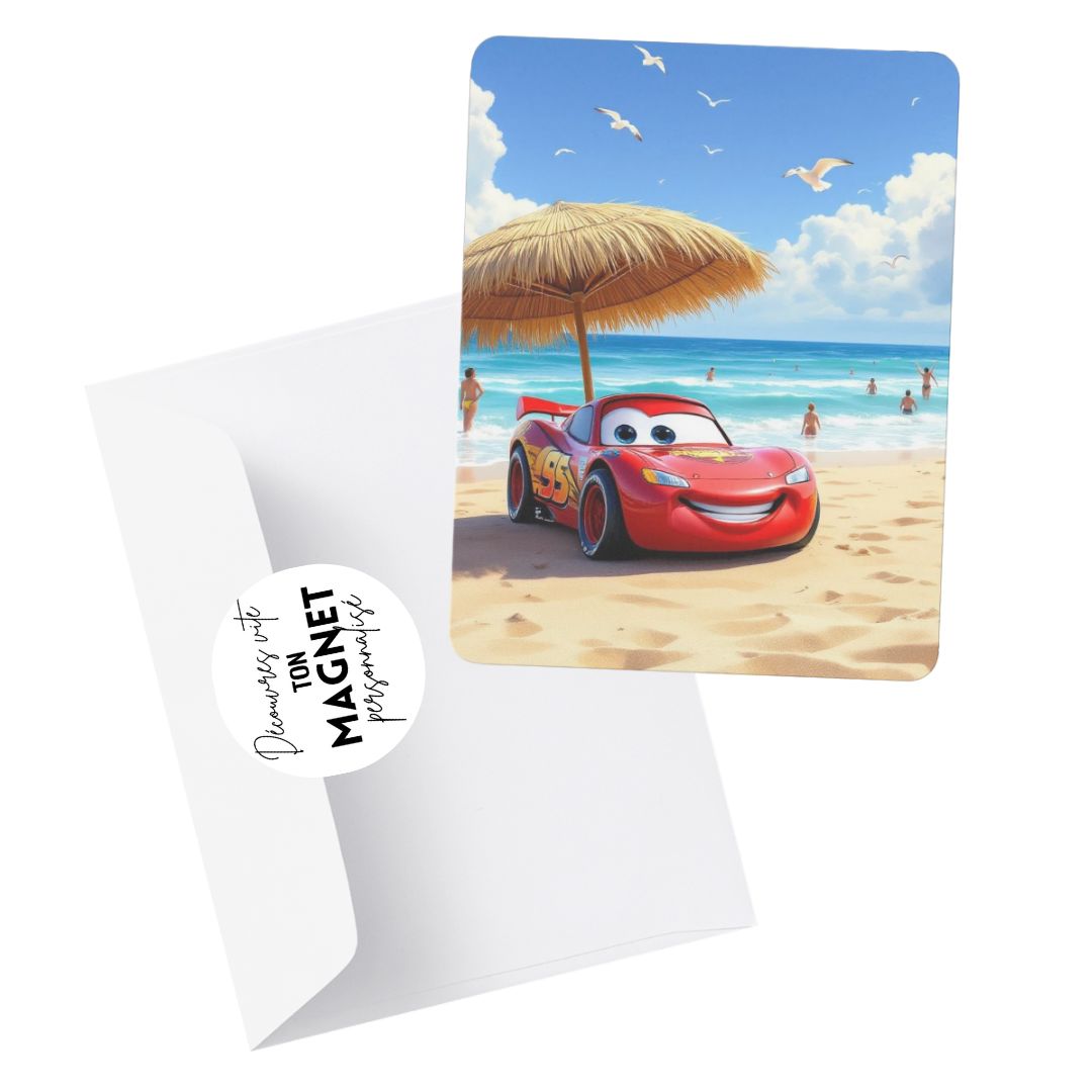 Cars - Personnalisation | Plage Personnalisation Disney Shop | Anylem Beauty Magnet 