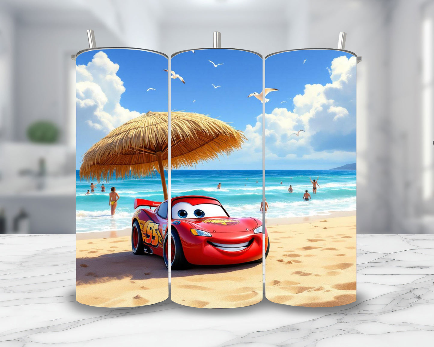 Cars - Personnalisation | Plage Personnalisation Disney Shop | Anylem Beauty Thermos 570ml 