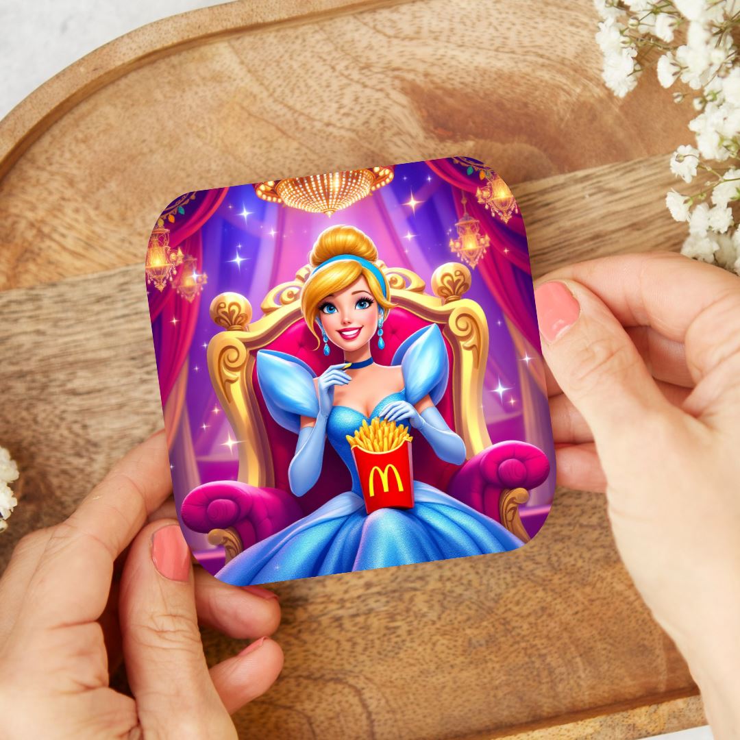 Cendrillon - Dessous de verre | Fastfood Dessous de verres Disney Shop | Anylem Beauty 