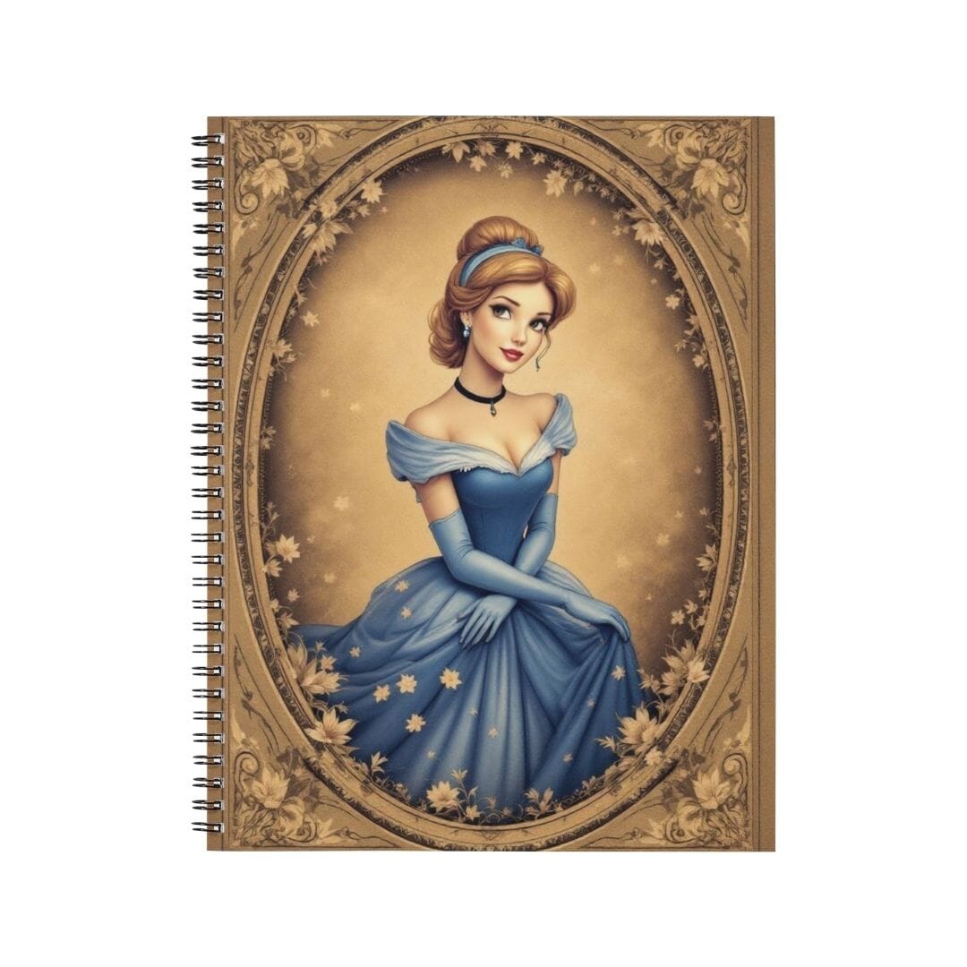 Cendrillon - Personnalisation | Vintage Personnalisation Disney Shop | Anylem Beauty Carnet de notes A5 