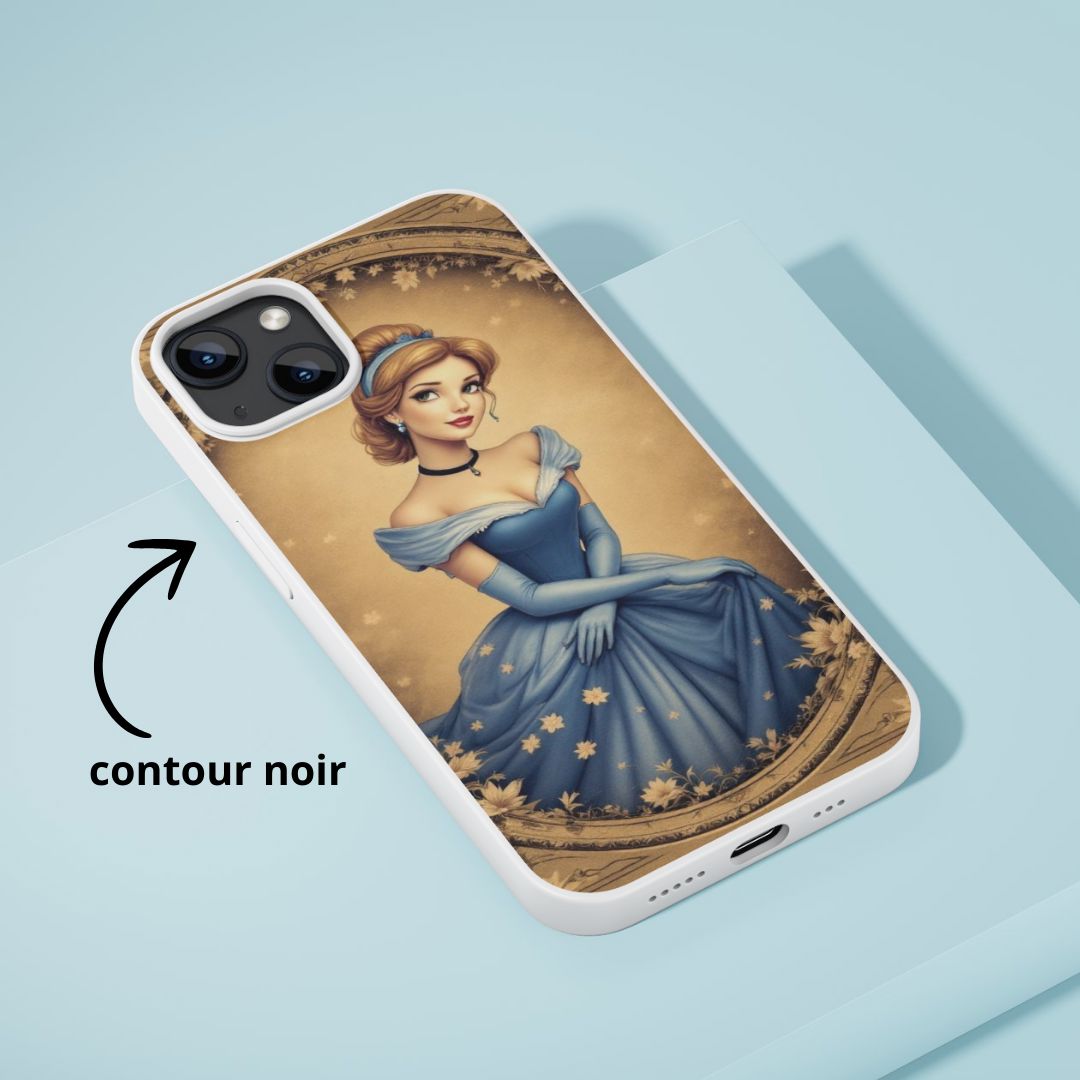 Cendrillon - Personnalisation | Vintage Personnalisation Disney Shop | Anylem Beauty Coque de téléphone 