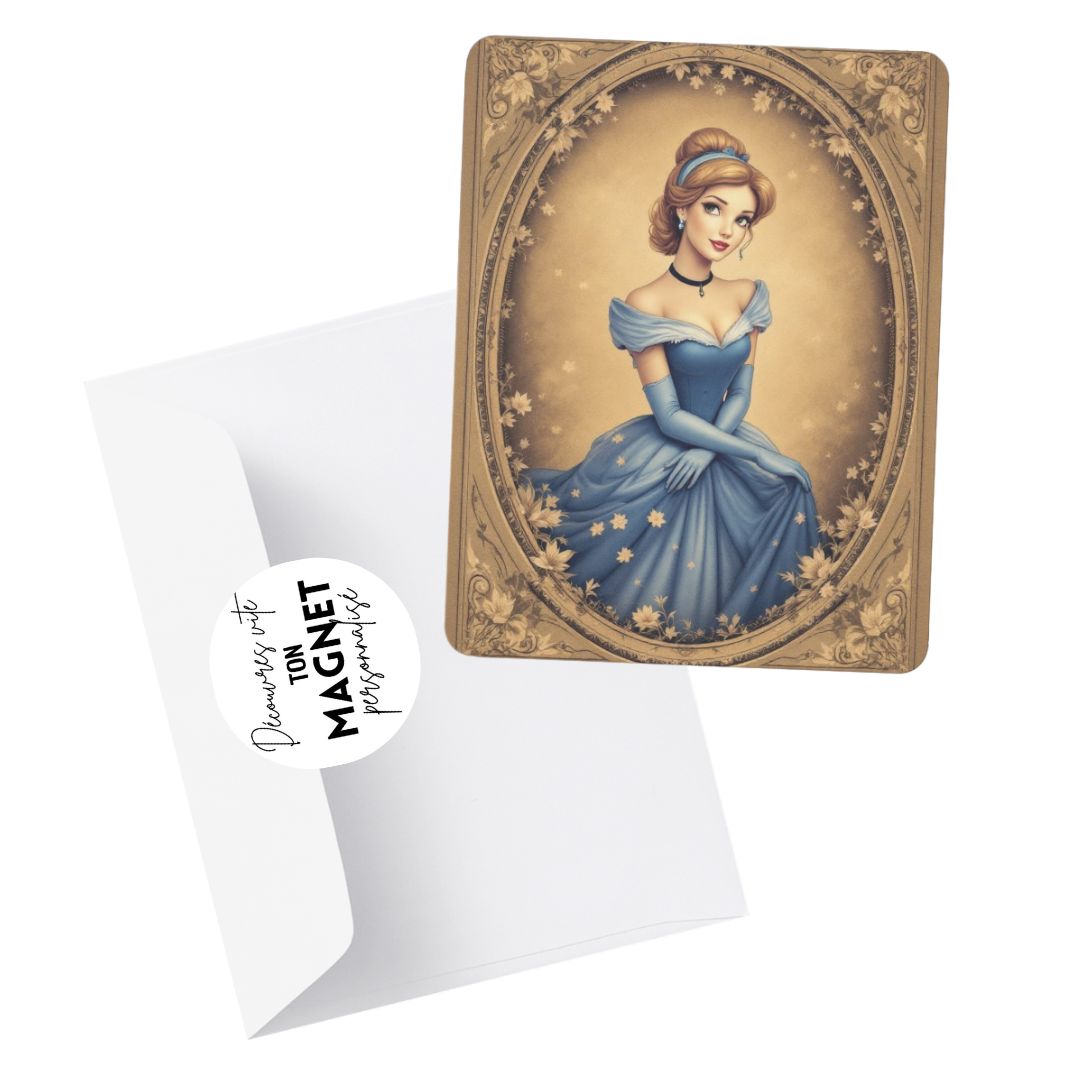 Cendrillon - Personnalisation | Vintage Personnalisation Disney Shop | Anylem Beauty Magnet 