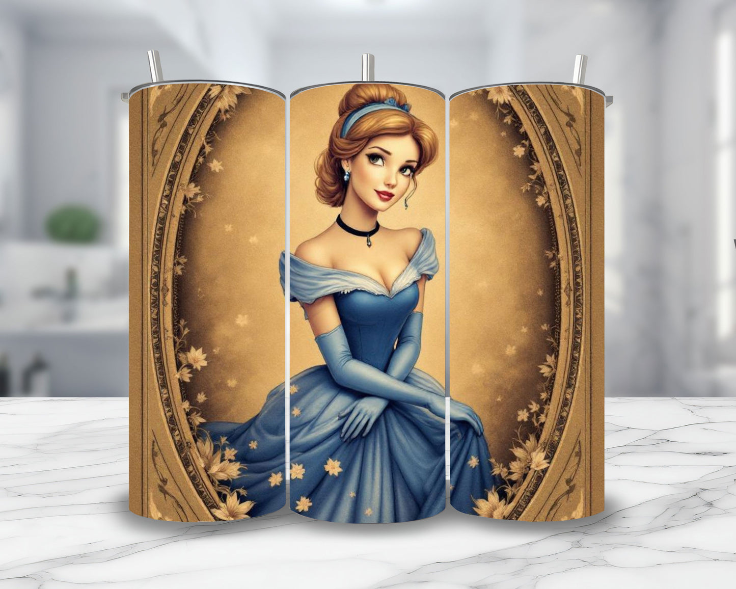 Cendrillon - Personnalisation | Vintage Personnalisation Disney Shop | Anylem Beauty Thermos 570ml 
