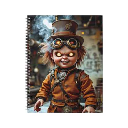 Chucky - Carnet spirale A5 | Steampunk Carnets et bloc-notes Disney Shop | Anylem Beauty 