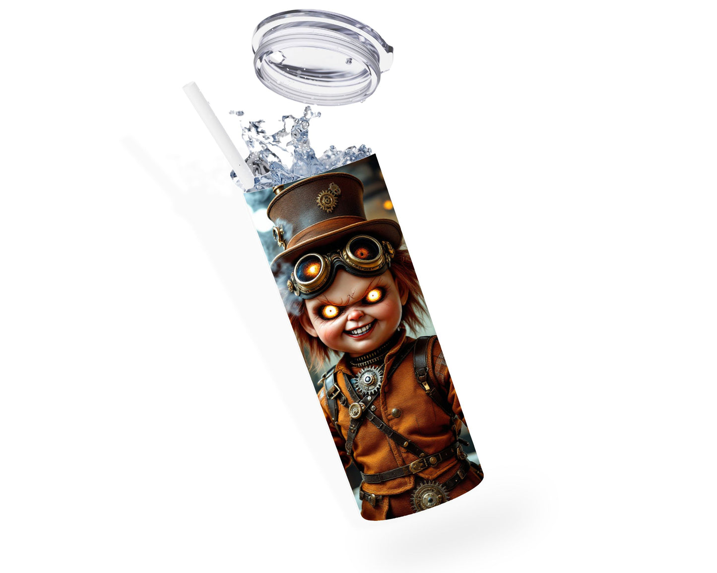 Chucky - Thermos en acier inoxydable 600ml | Steampunk Thermos inoxydable Disney Shop | Anylem Beauty 