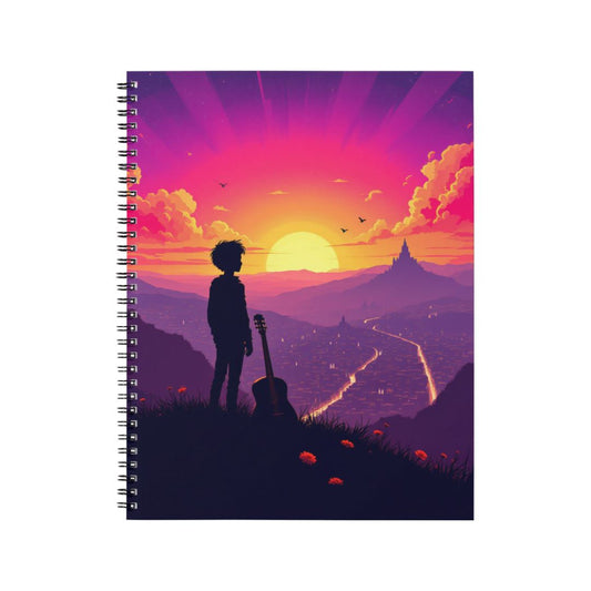 Coco - Carnet spirale A5 | Couché de soleil Carnets et bloc-notes Disney Shop | Anylem Beauty 