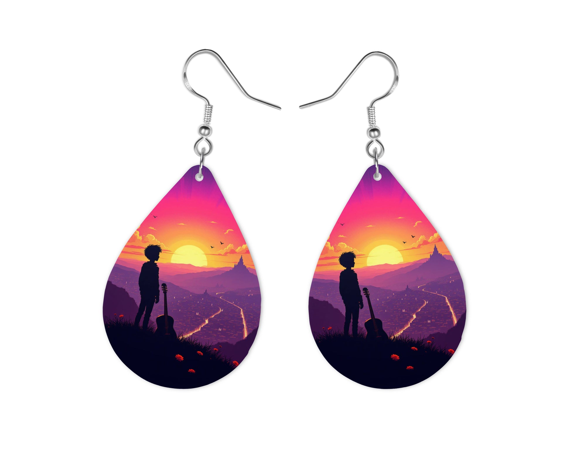 Coco - Personnalisation | Couché de soleil Personnalisation Disney Shop | Anylem Beauty Boucle d’oreilles 