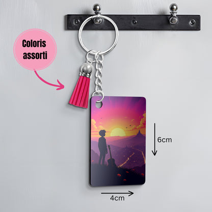 Coco - Porte Clé avec prénom | Couché de soleil Porte-clés Disney Shop | Anylem Beauty 