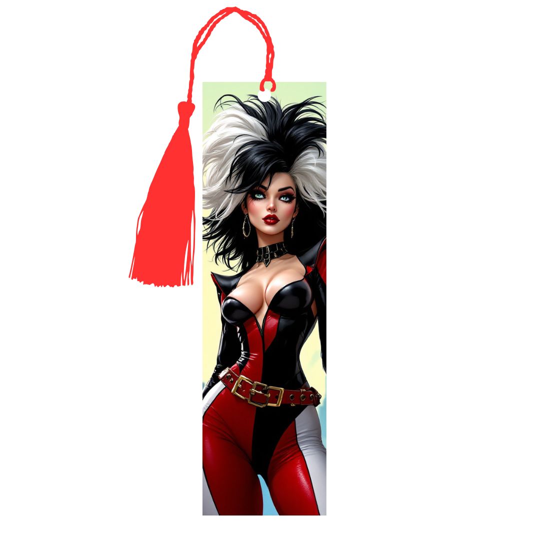Cruella - Marque-Pages | Rockabilly Marque-page Disney Shop | Anylem Beauty 