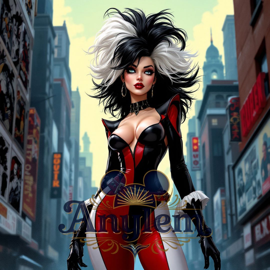 Cruella - Personnalisation | Rockabilly Personnalisation Disney Shop | Anylem Beauty 