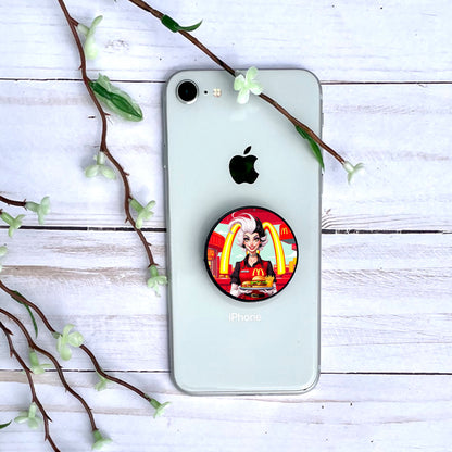 Cruella - Phone Grip | Fastfood Phone Grip Disney Shop | Anylem Beauty 