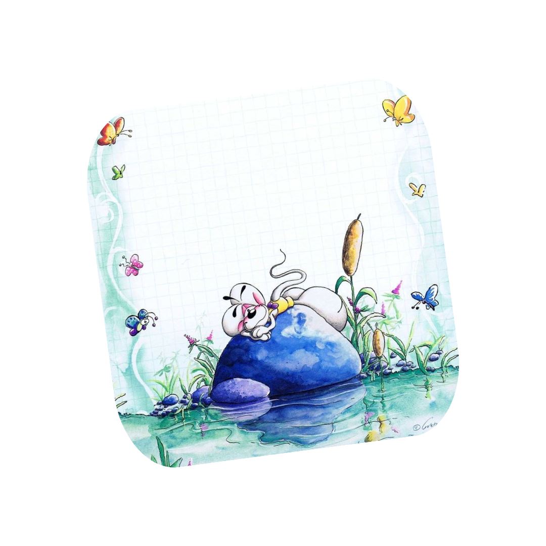 Diddl - Dessous de verre | Rocher Dessous de verres Disney Shop | Anylem Beauty 