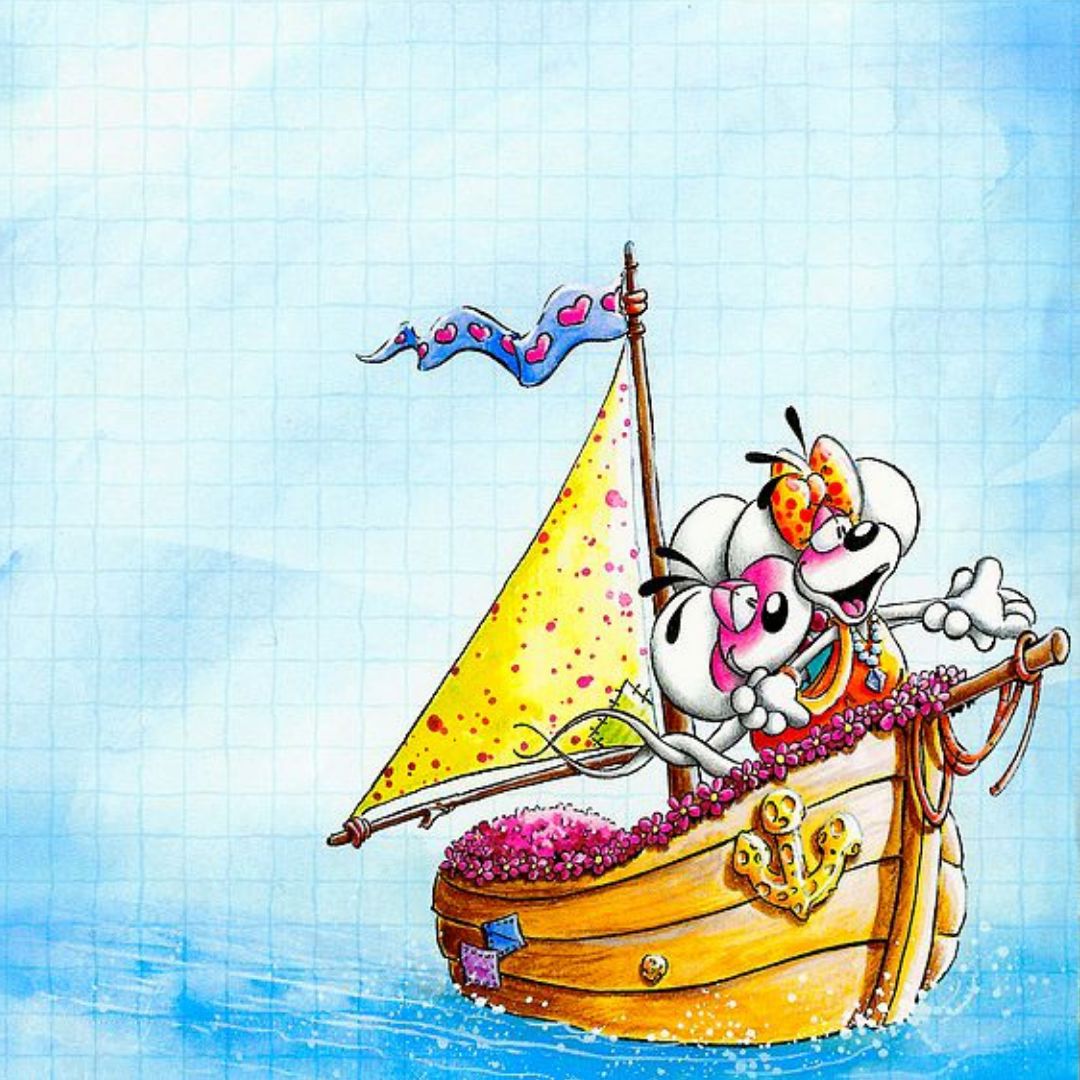 Diddl & Diddlina - Personnalisation | Bâteau Personnalisation Disney Shop | Anylem Beauty 