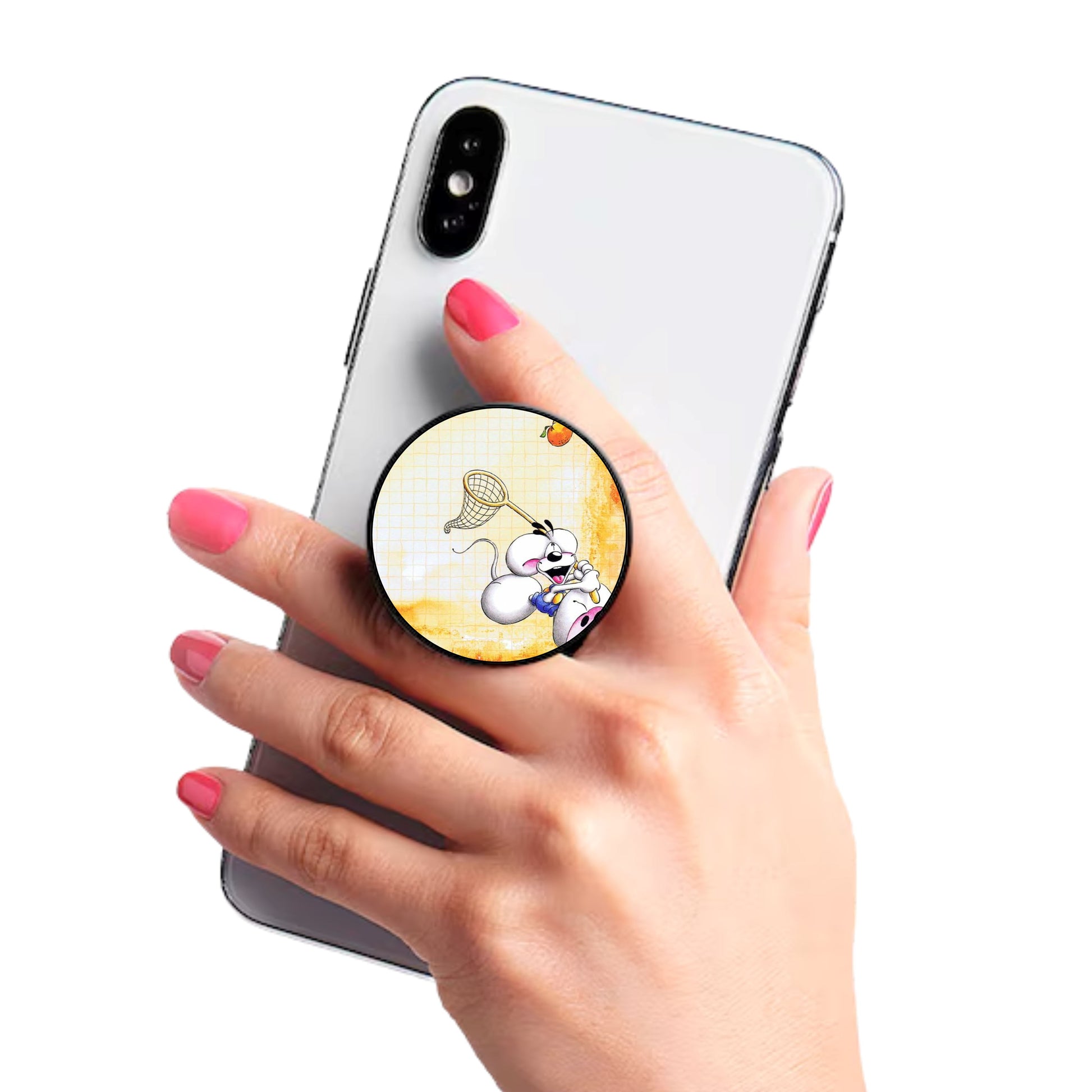 Diddl - Phone Grip | Pêche à l'orange Phone Grip Disney Shop | Anylem Beauty 