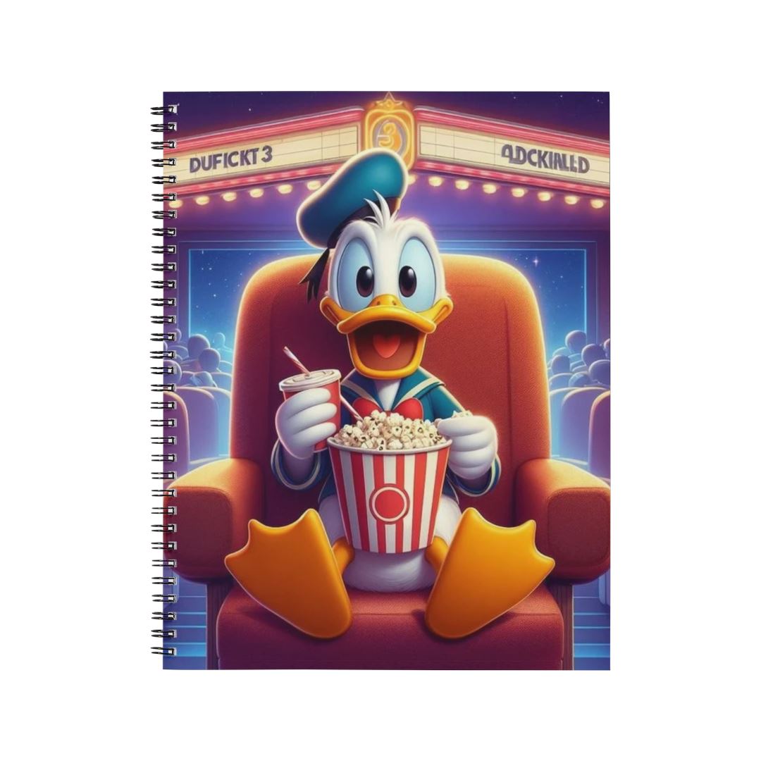 Donald - Carnet spirale A5 | Cinéma Carnets et bloc-notes Disney Shop | Anylem Beauty 