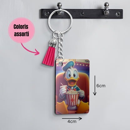 Donald - Porte Clé avec prénom | Cinéma Porte-clés Disney Shop | Anylem Beauty 