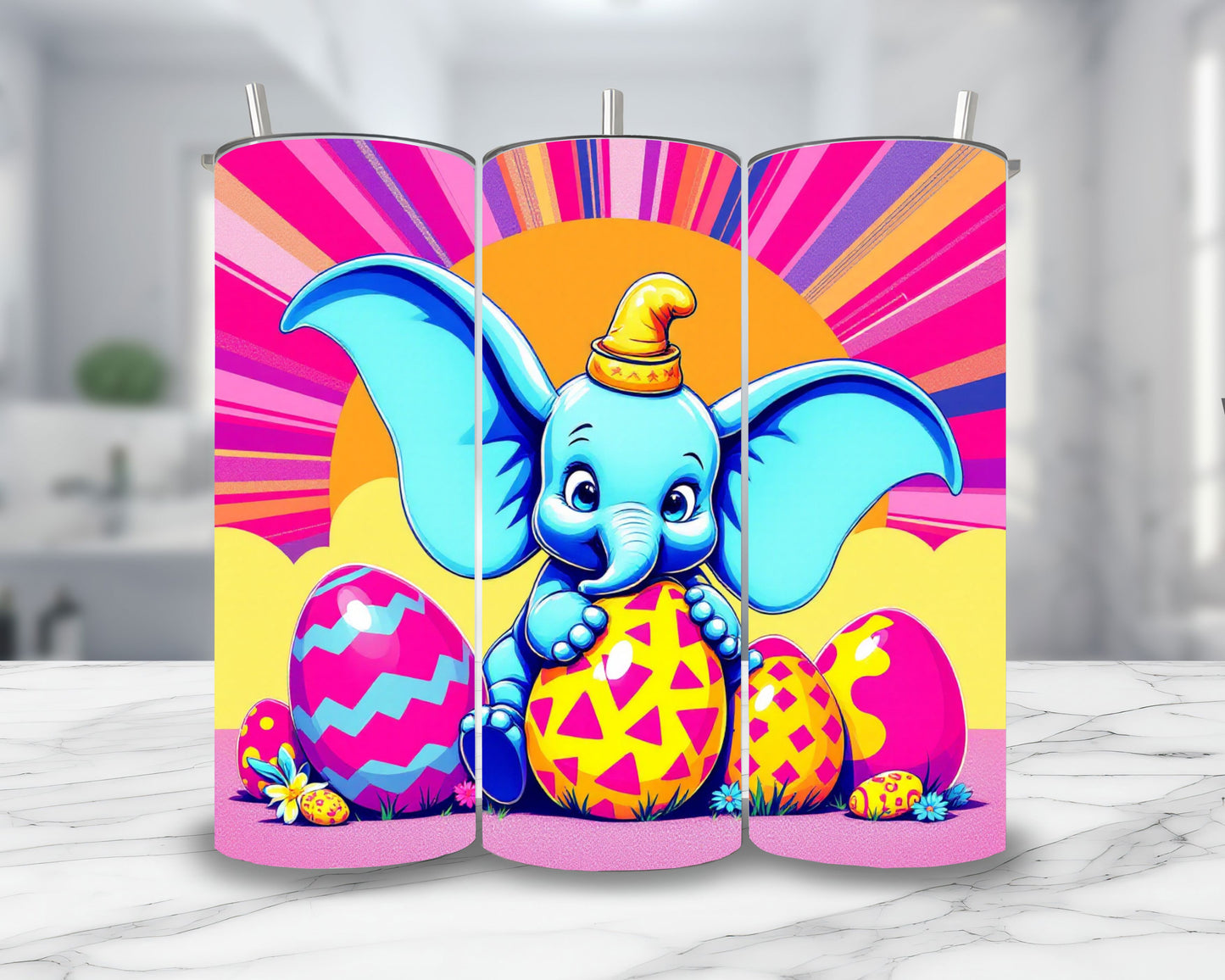 Dumbo - Thermos en acier inoxydable 600ml | Pâques Thermos inoxydable Disney Shop | Anylem Beauty 