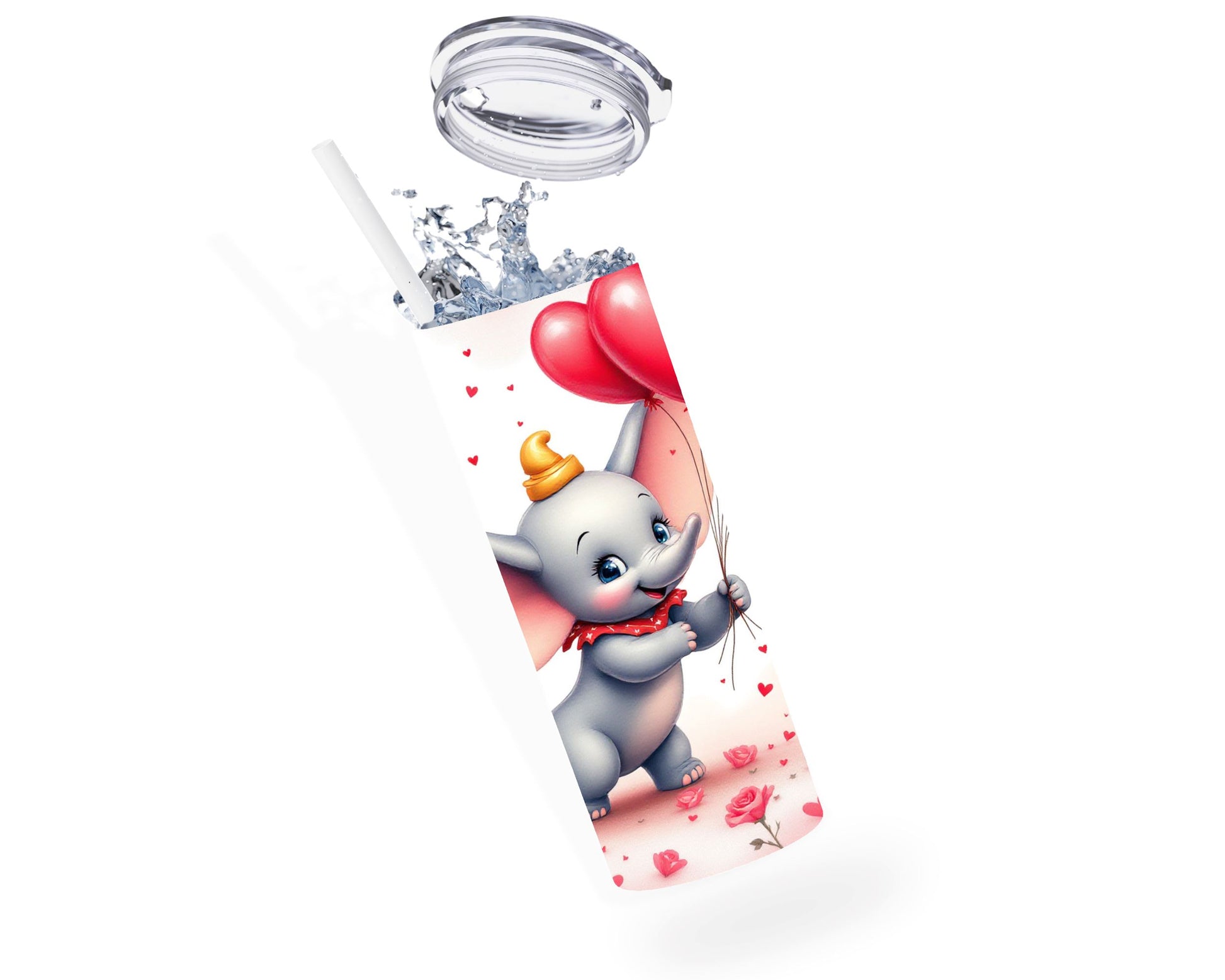 Dumbo - Thermos en acier inoxydable 600ml | St Valentin Thermos inoxydable Disney Shop | Anylem Beauty 