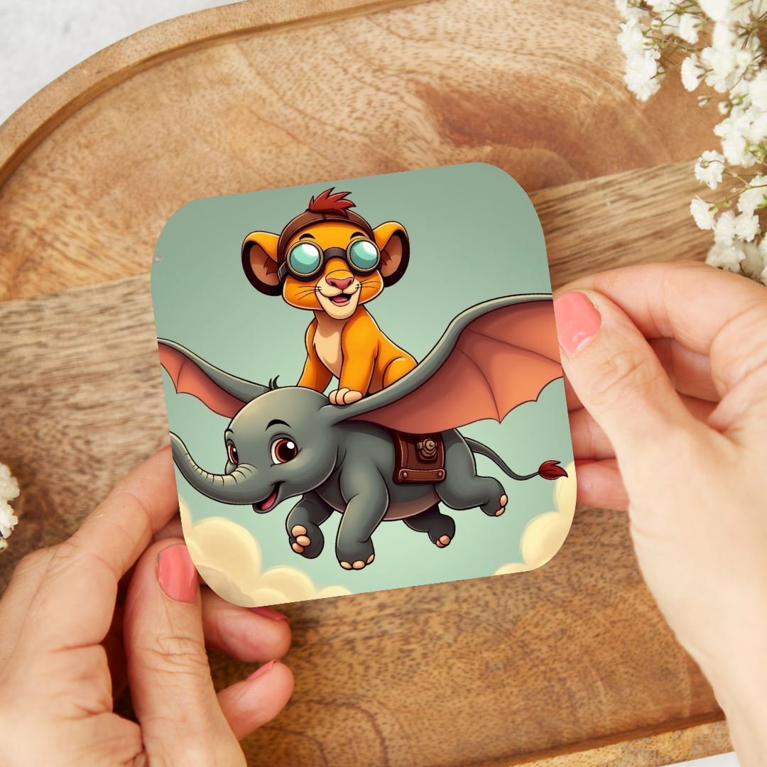 Dumbo x Simba - Dessous de verre Dessous de verres Disney Shop | Anylem Beauty 