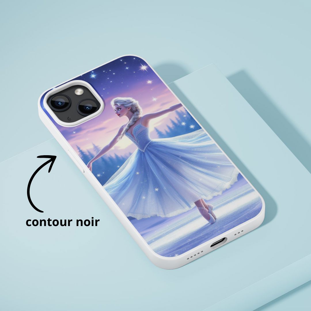 Elsa - Personnalisation | Danseuse Personnalisation Disney Shop | Anylem Beauty Coque de téléphone 