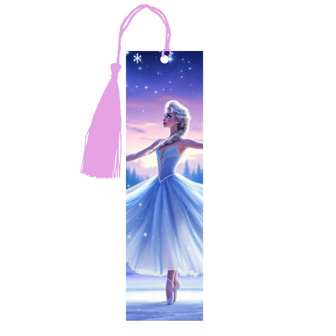 Elsa - Personnalisation | Danseuse Personnalisation Disney Shop | Anylem Beauty Marque page 