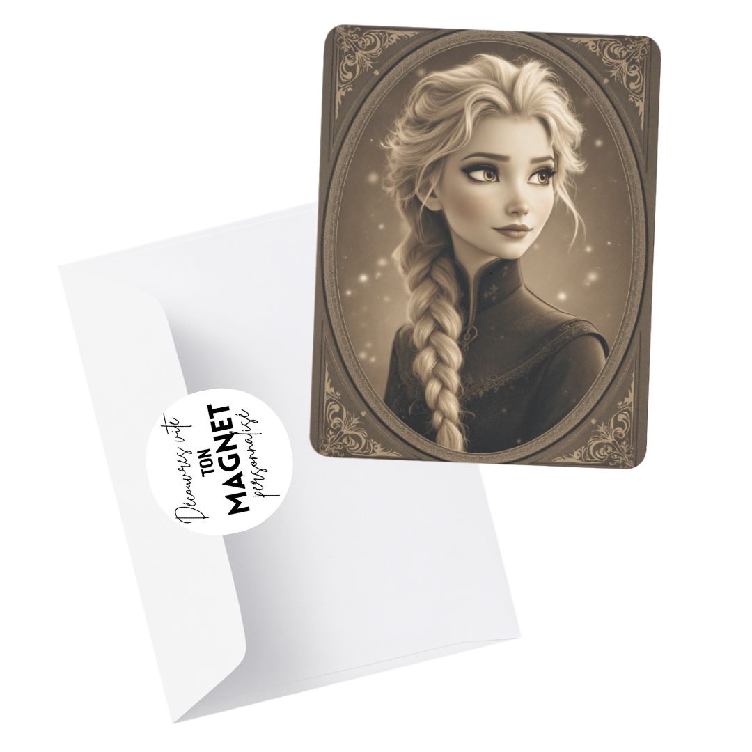 Elsa - Personnalisation | Vintage Personnalisation Disney Shop | Anylem Beauty Magnet 