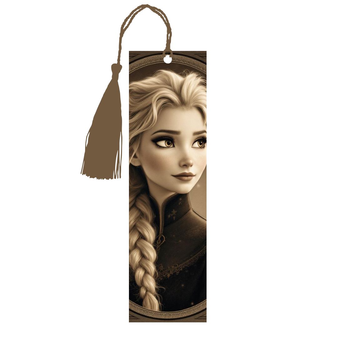 Elsa - Personnalisation | Vintage Personnalisation Disney Shop | Anylem Beauty Marque page 