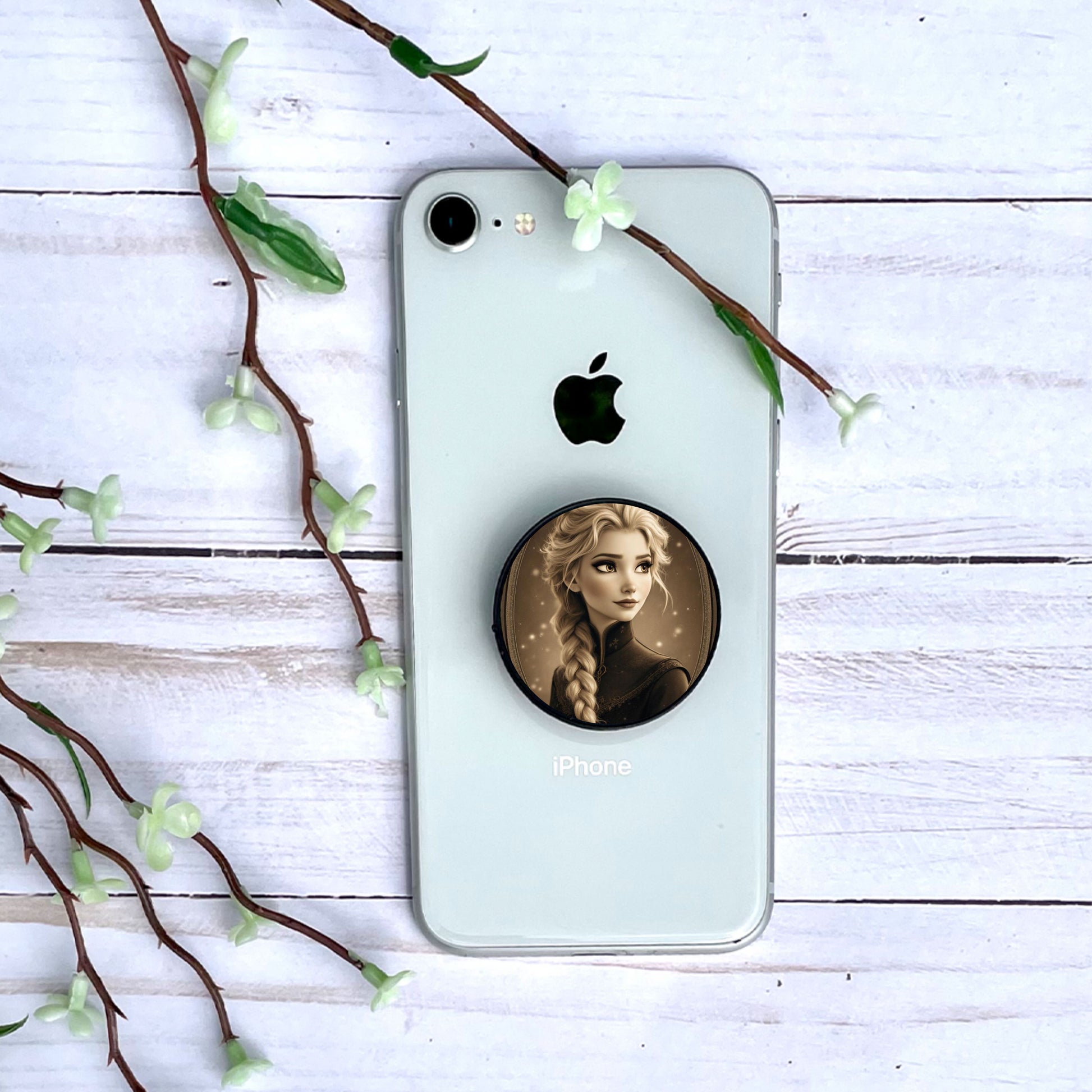 Elsa - Personnalisation | Vintage Personnalisation Disney Shop | Anylem Beauty Phone grip 