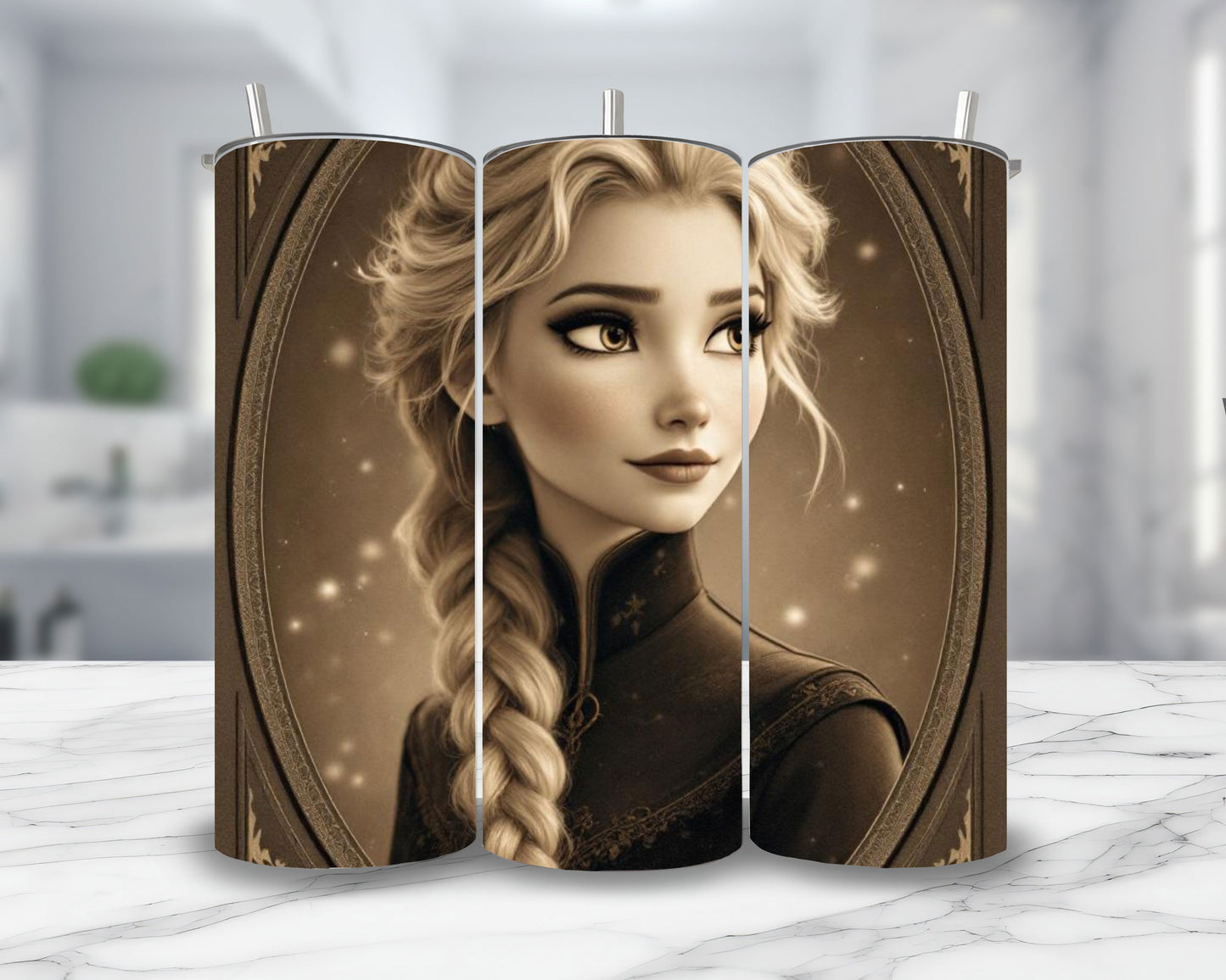 Elsa - Personnalisation | Vintage Personnalisation Disney Shop | Anylem Beauty Thermos 570ml 