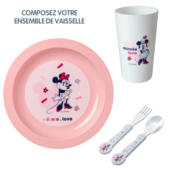 Bébé Minnie - Assiette Repas Bébés et tout-petits Baby Calin 