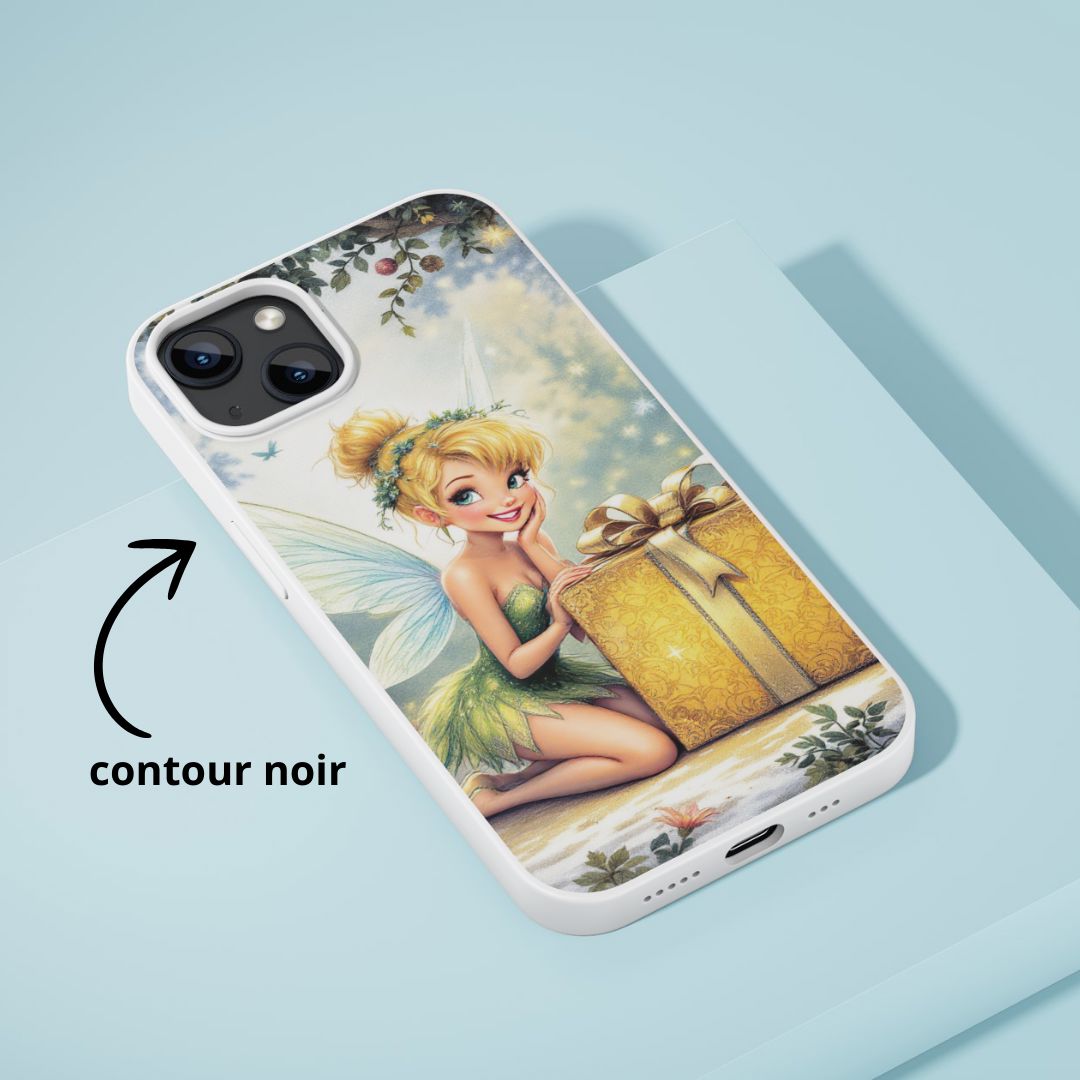 Fée Clochette - Coque de téléphone | Cadeau Coque de téléphone Disney Shop | Anylem Beauty 
