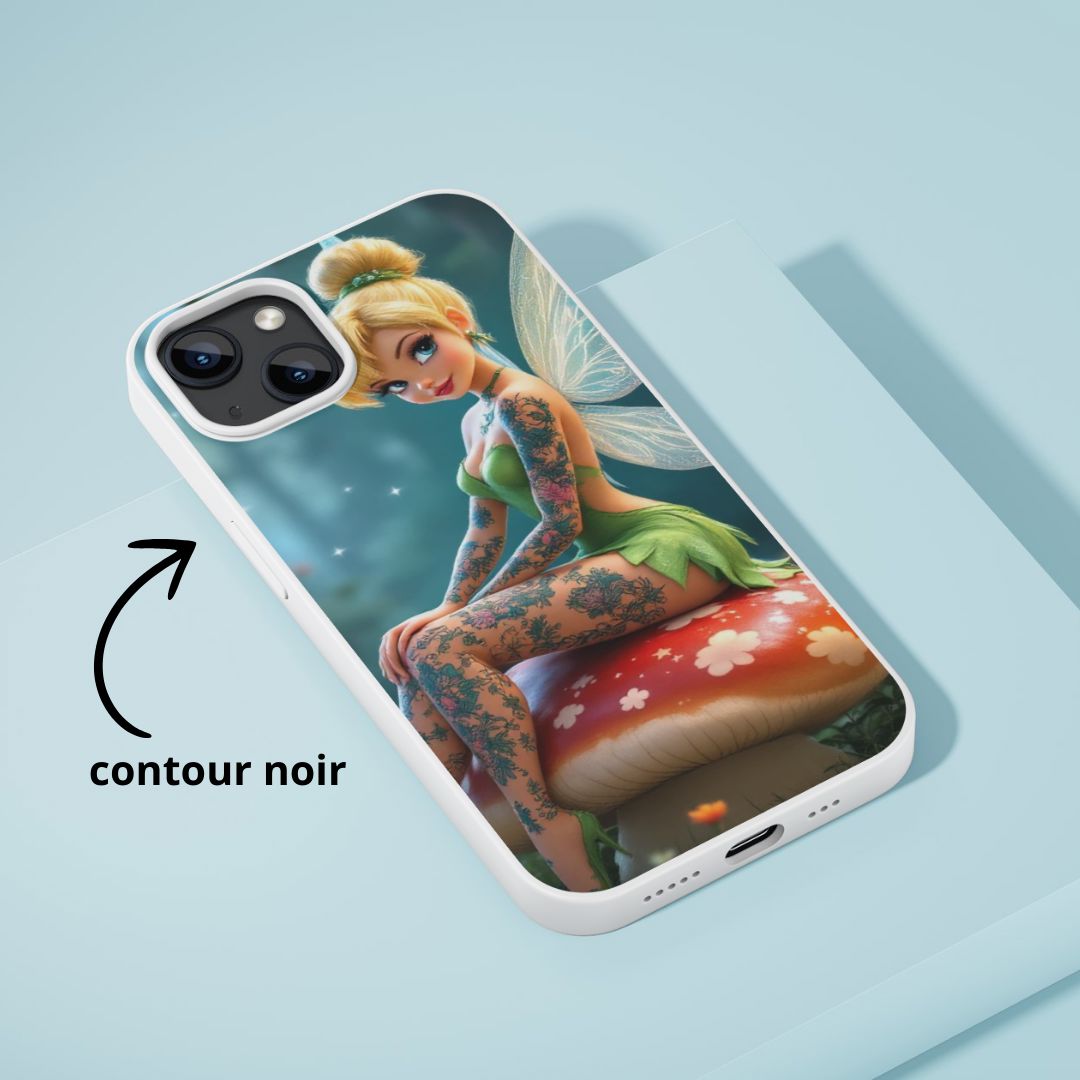 Fée Clochette - Coque de téléphone | Tatouages Coque de téléphone Disney Shop | Anylem Beauty 