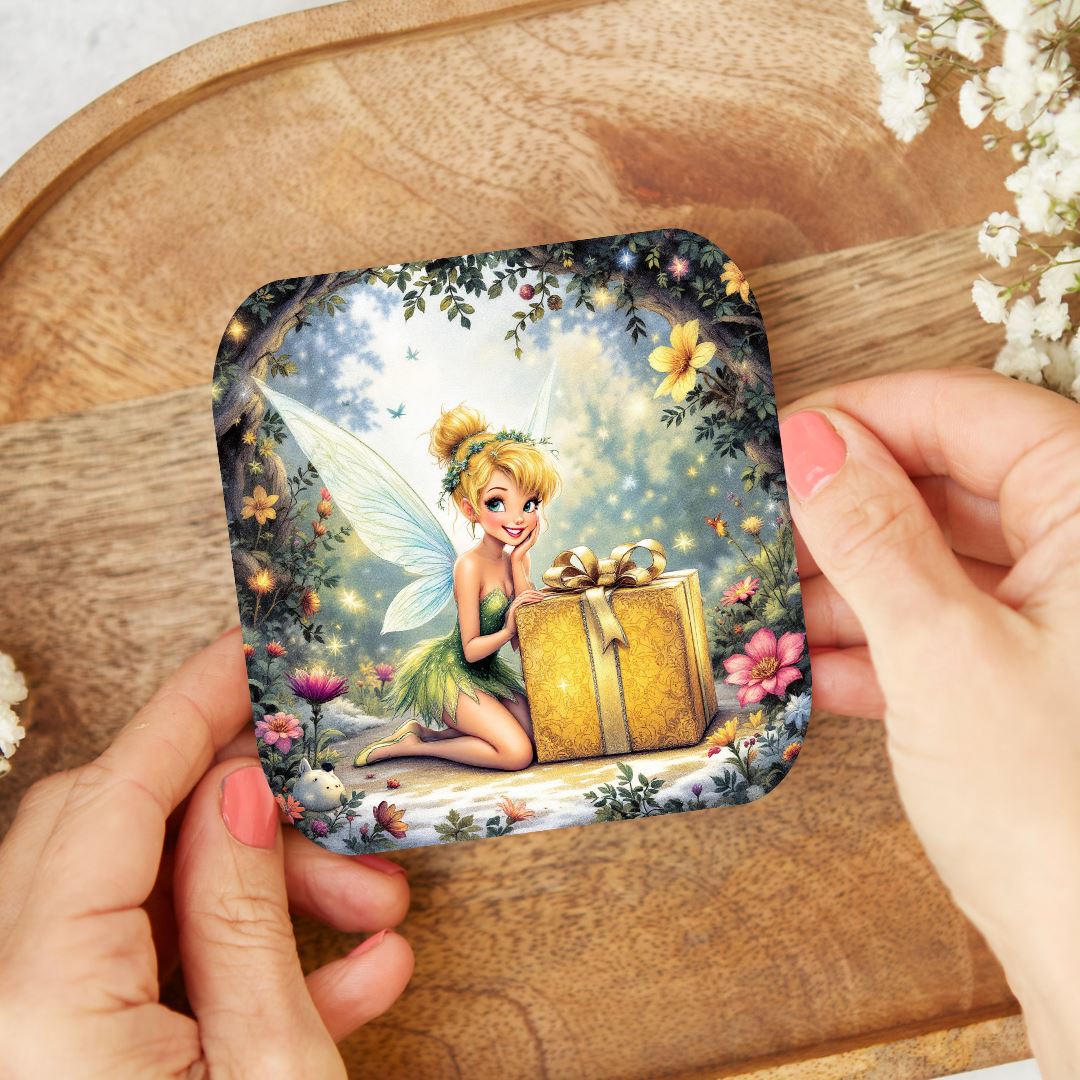 Fée Clochette - Dessous de verre | Cadeau Dessous de verres Disney Shop | Anylem Beauty 