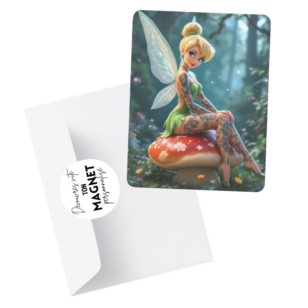 Fée Clochette - Magnet | Tatouages Magnet Disney Shop | Anylem Beauty 