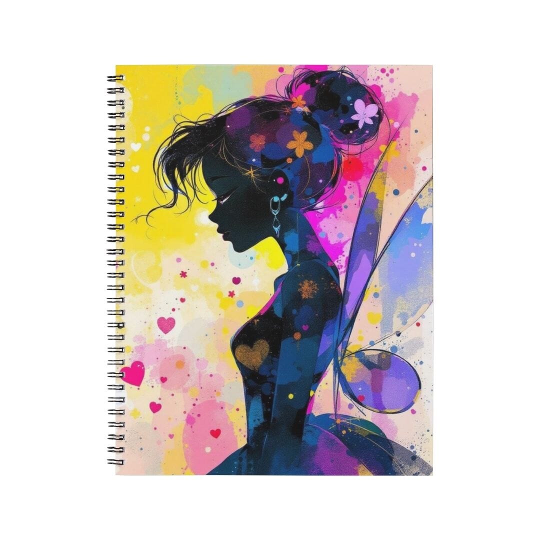Fée Clochette - Personnalisation | Aquarelle Personnalisation Disney Shop | Anylem Beauty Carnet de notes A5 