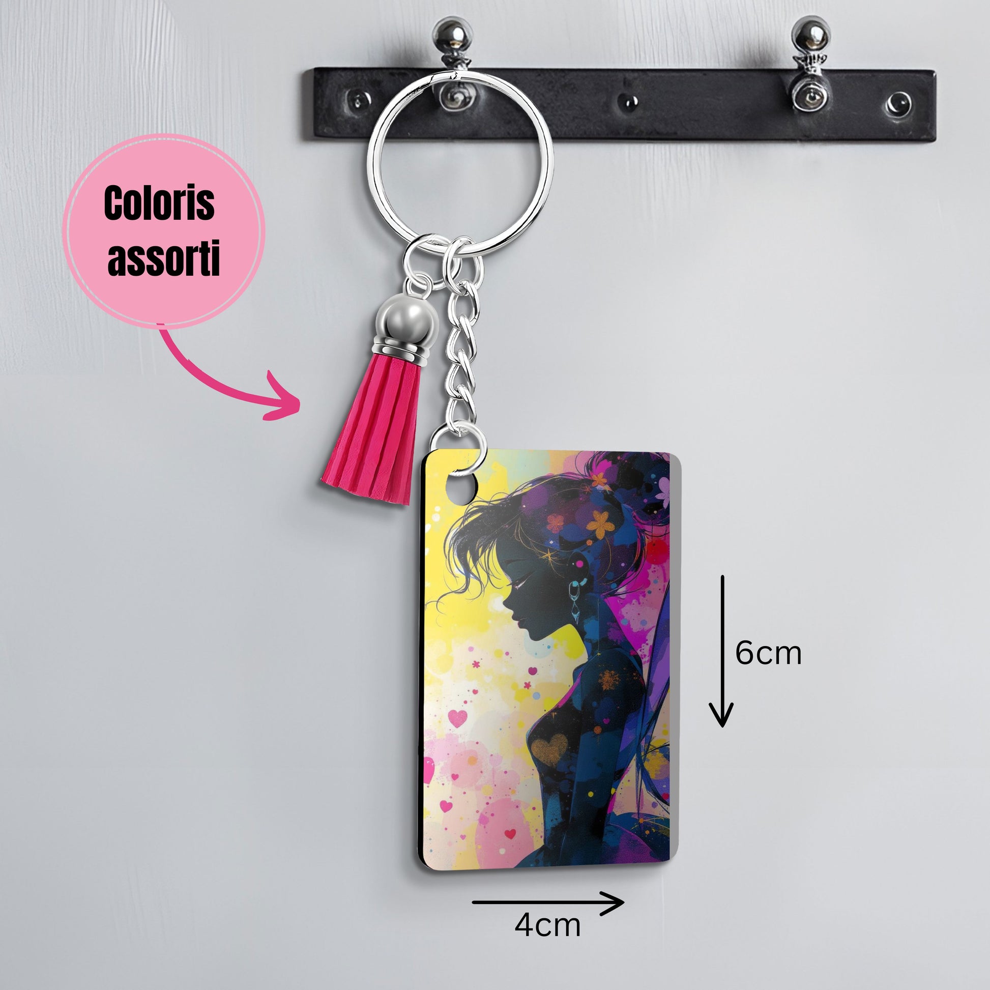 Fée Clochette - Personnalisation | Aquarelle Personnalisation Disney Shop | Anylem Beauty Porte clé 