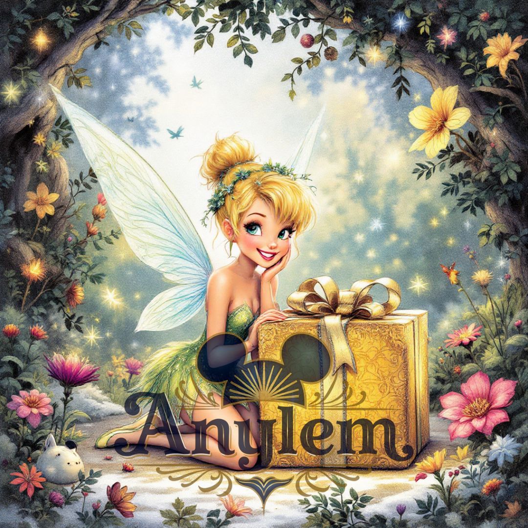 Fée Clochette - Personnalisation | Cadeau Personnalisation Disney Shop | Anylem Beauty 