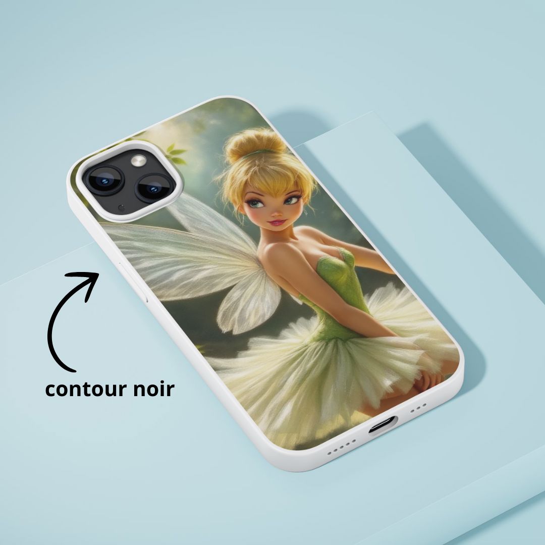 Fée Clochette - Personnalisation | Danseuse Personnalisation Disney Shop | Anylem Beauty Coque de téléphone 