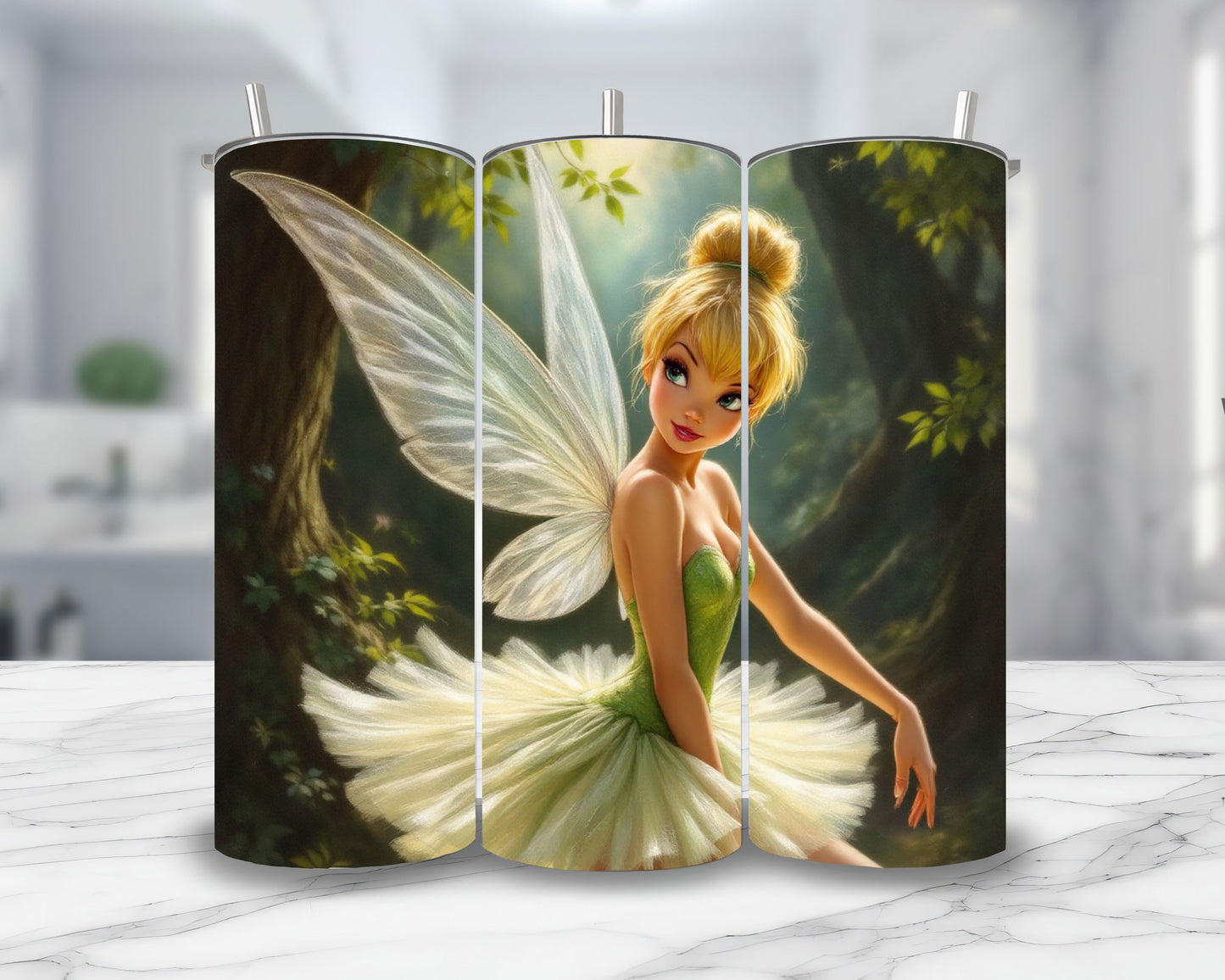 Fée Clochette - Personnalisation | Danseuse Personnalisation Disney Shop | Anylem Beauty Thermos 570ml 
