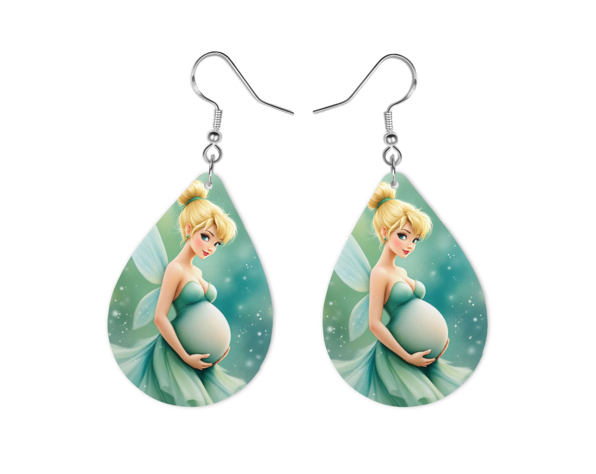 Fée Clochette - Personnalisation | Grossesse Personnalisation Disney Shop | Anylem Beauty Boucle d’oreilles 