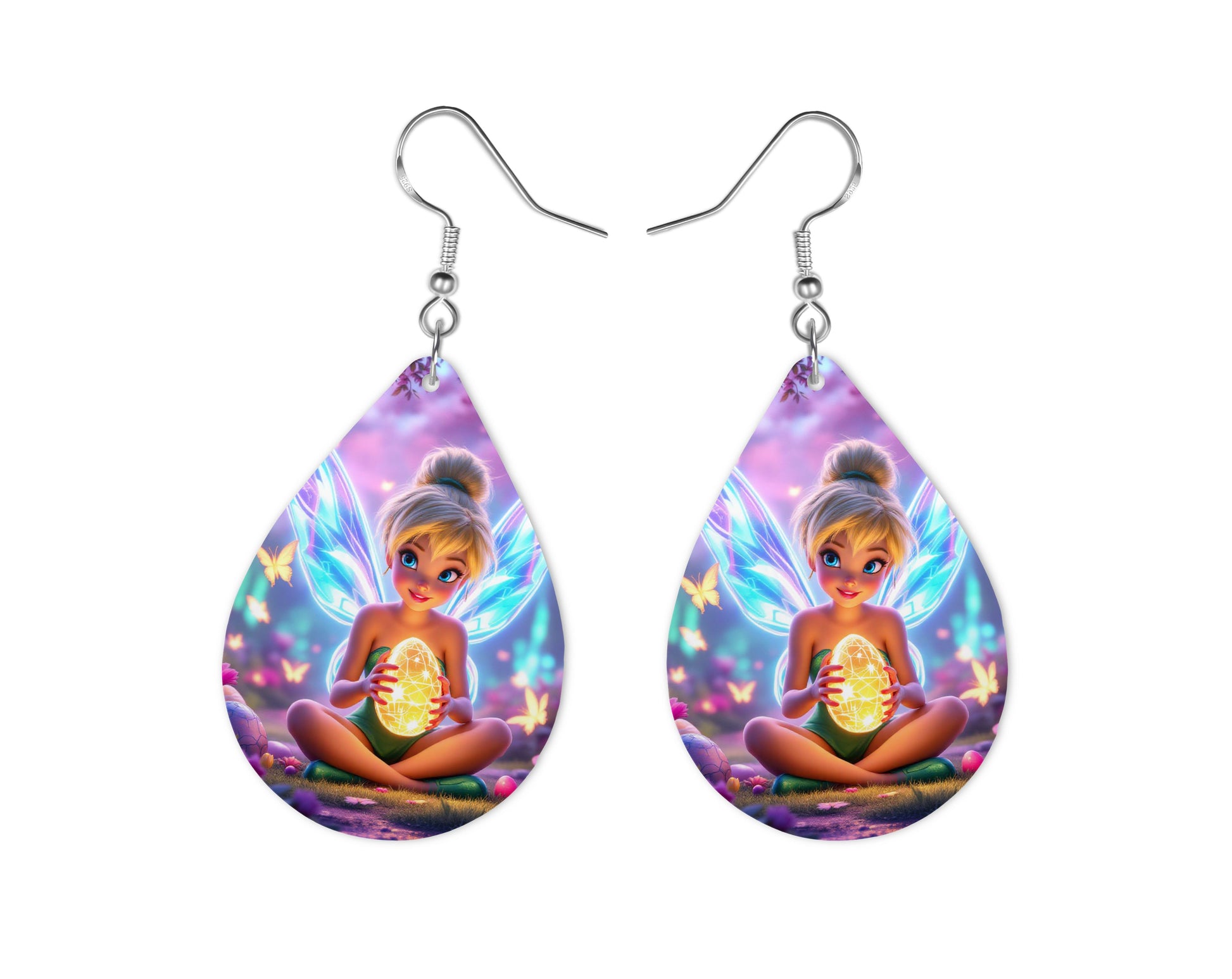 Fée Clochette - Personnalisation | Pâques Personnalisation Disney Shop | Anylem Beauty Boucle d’oreilles 